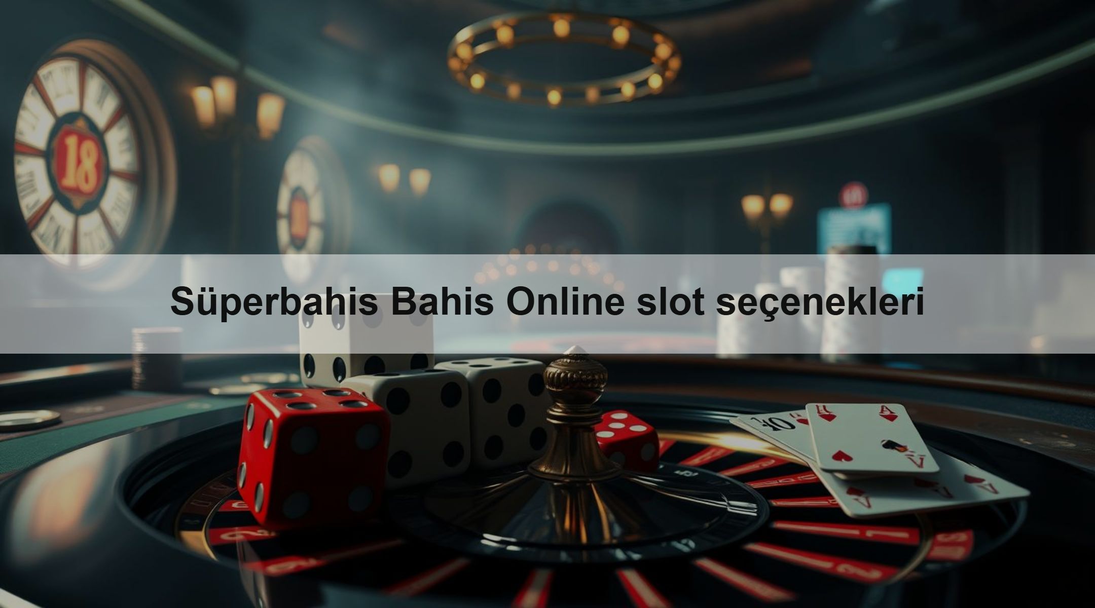 Süperbahis Bahis Online slot seçenekleri